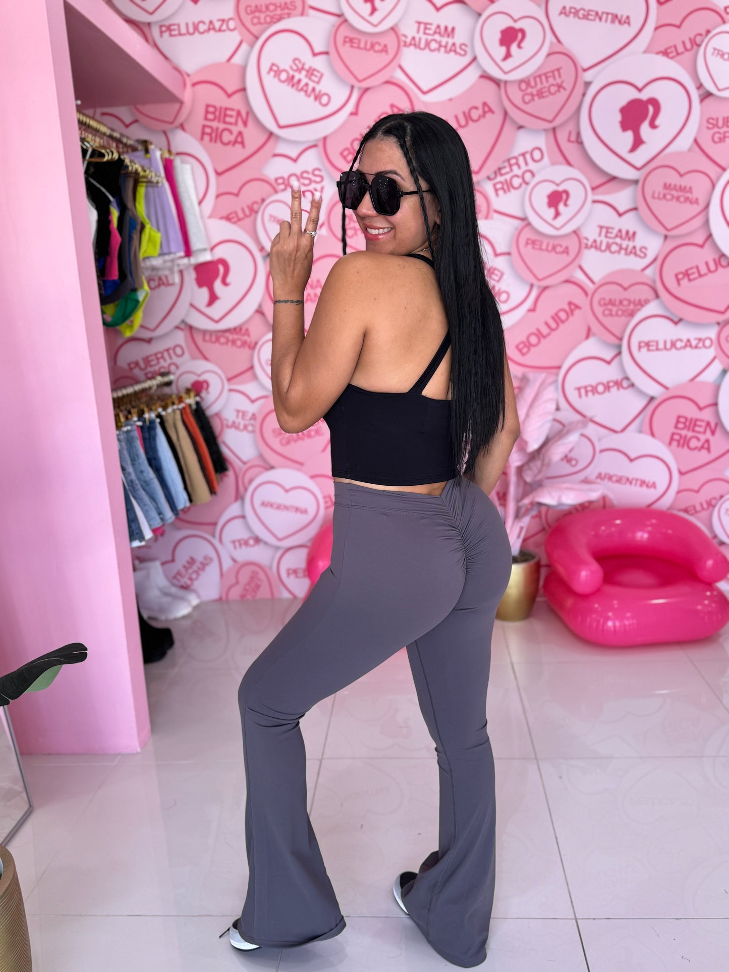 Legging Fruncido Palazzo sport