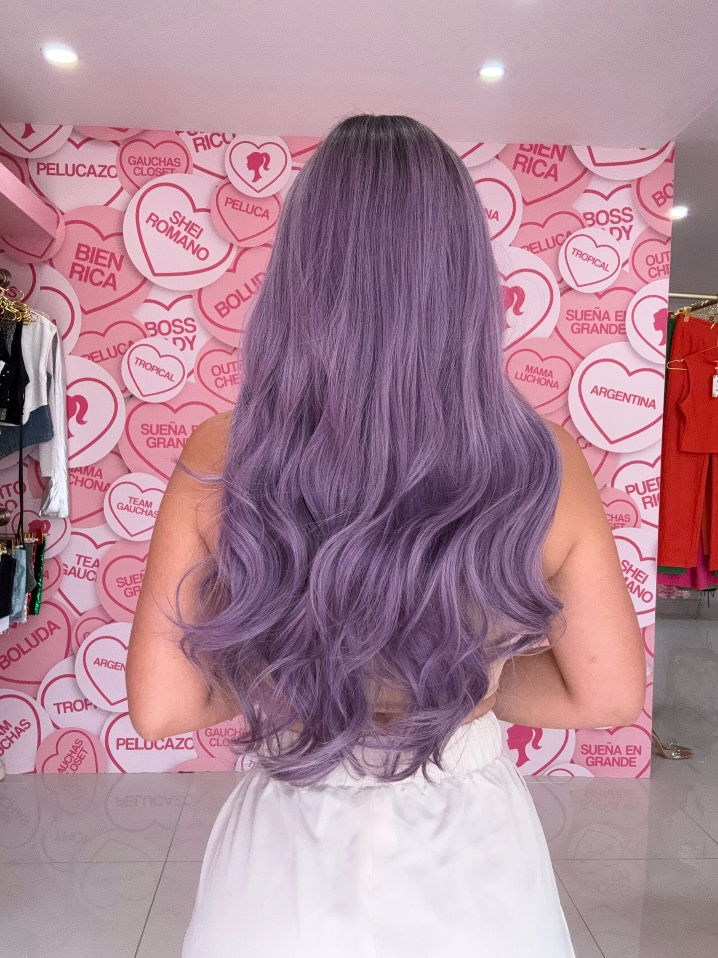 Violeta ombre