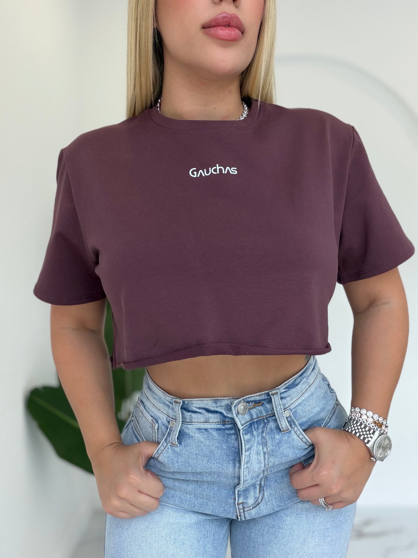 Crop top oversize G