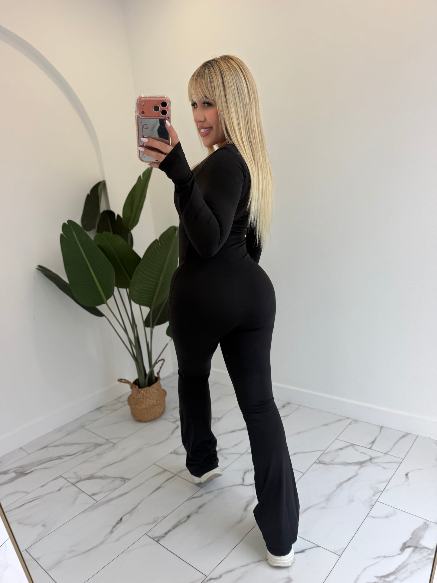 Jumpsuit Manga Larga Palazzo