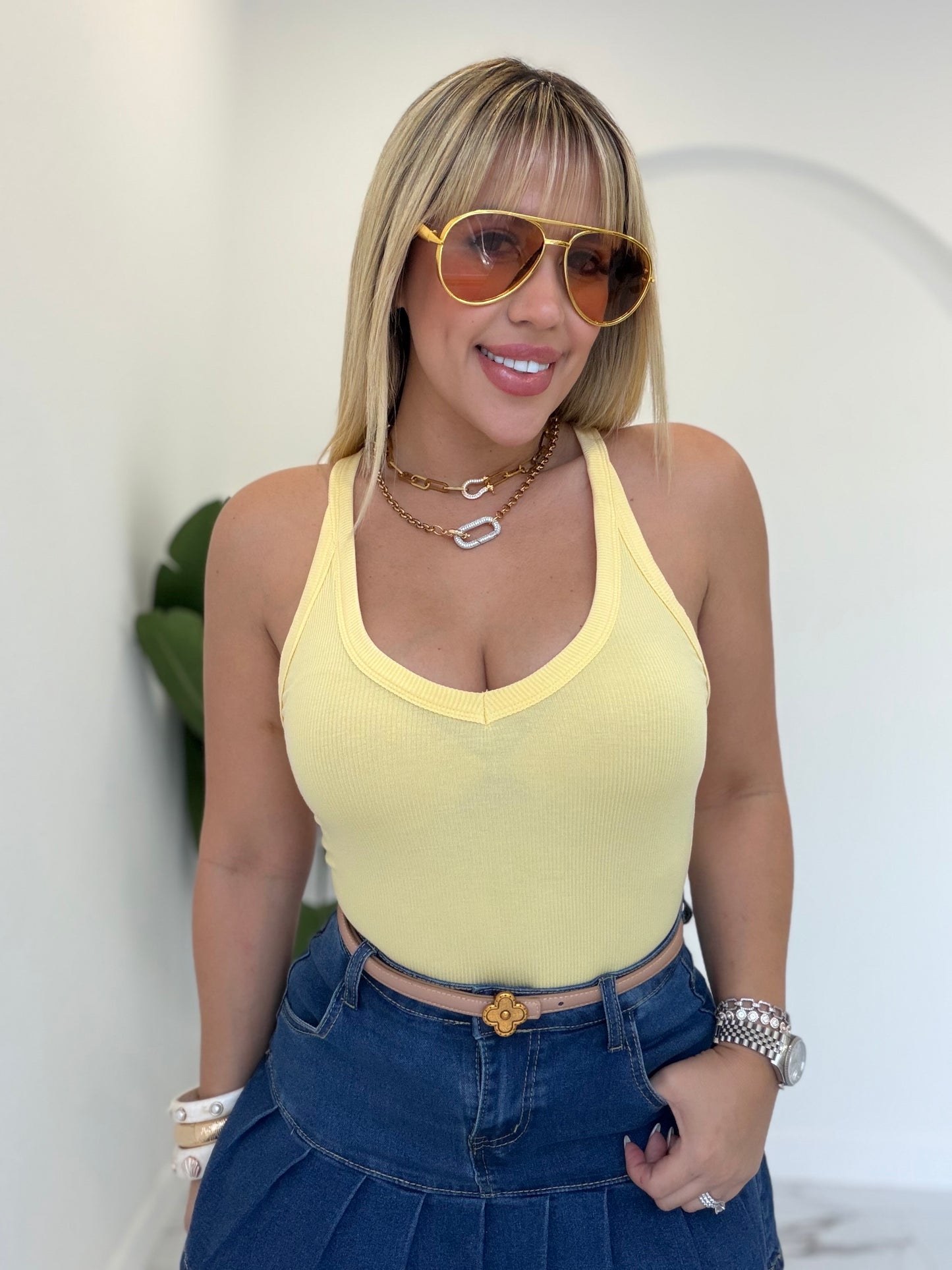 Spandex Camisilla
