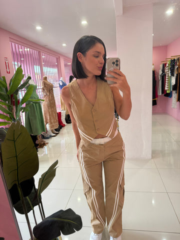 Caramel Vest Set