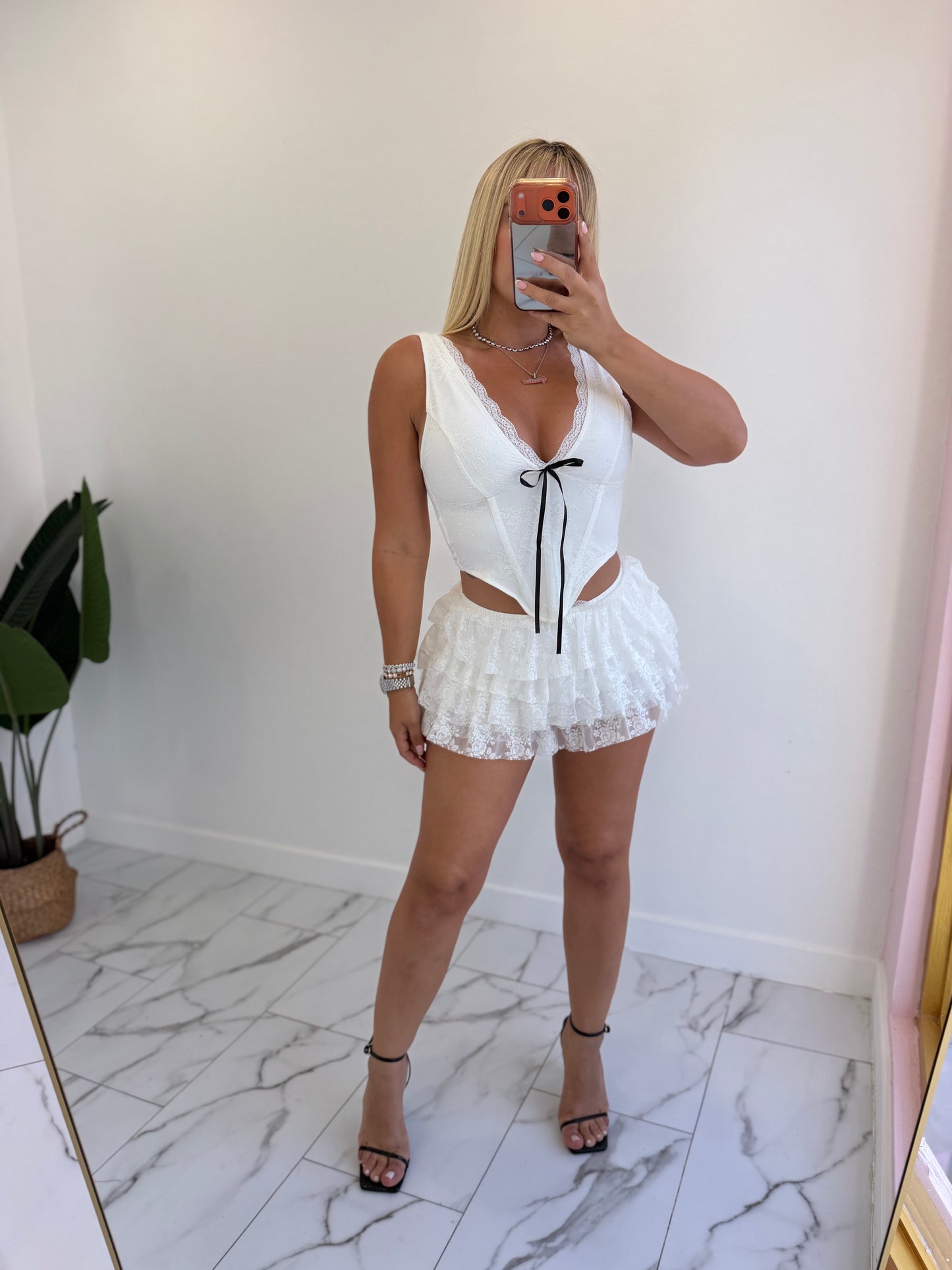 Cute encaje corset