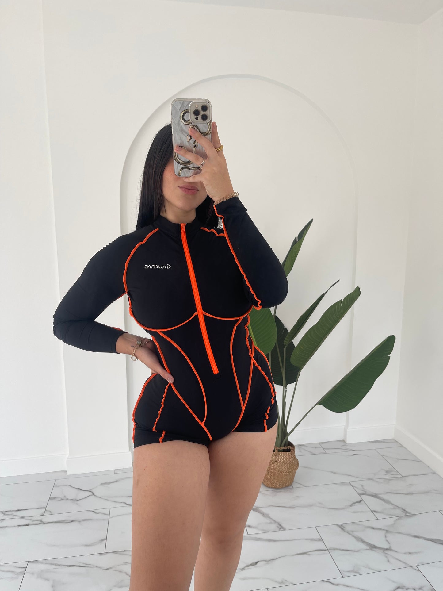 Wonder Romper Manga Larga