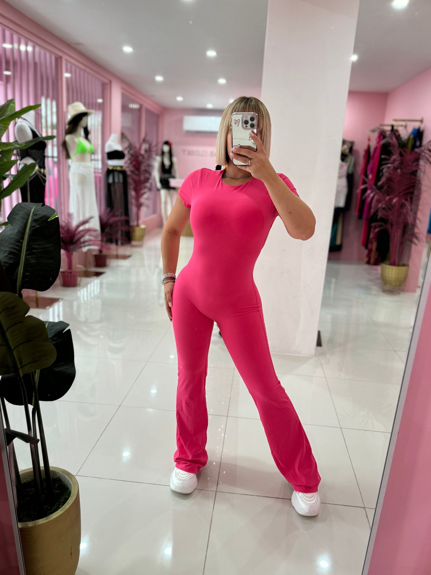 Enterizo palazzo TShirt(espalda abierta) sport