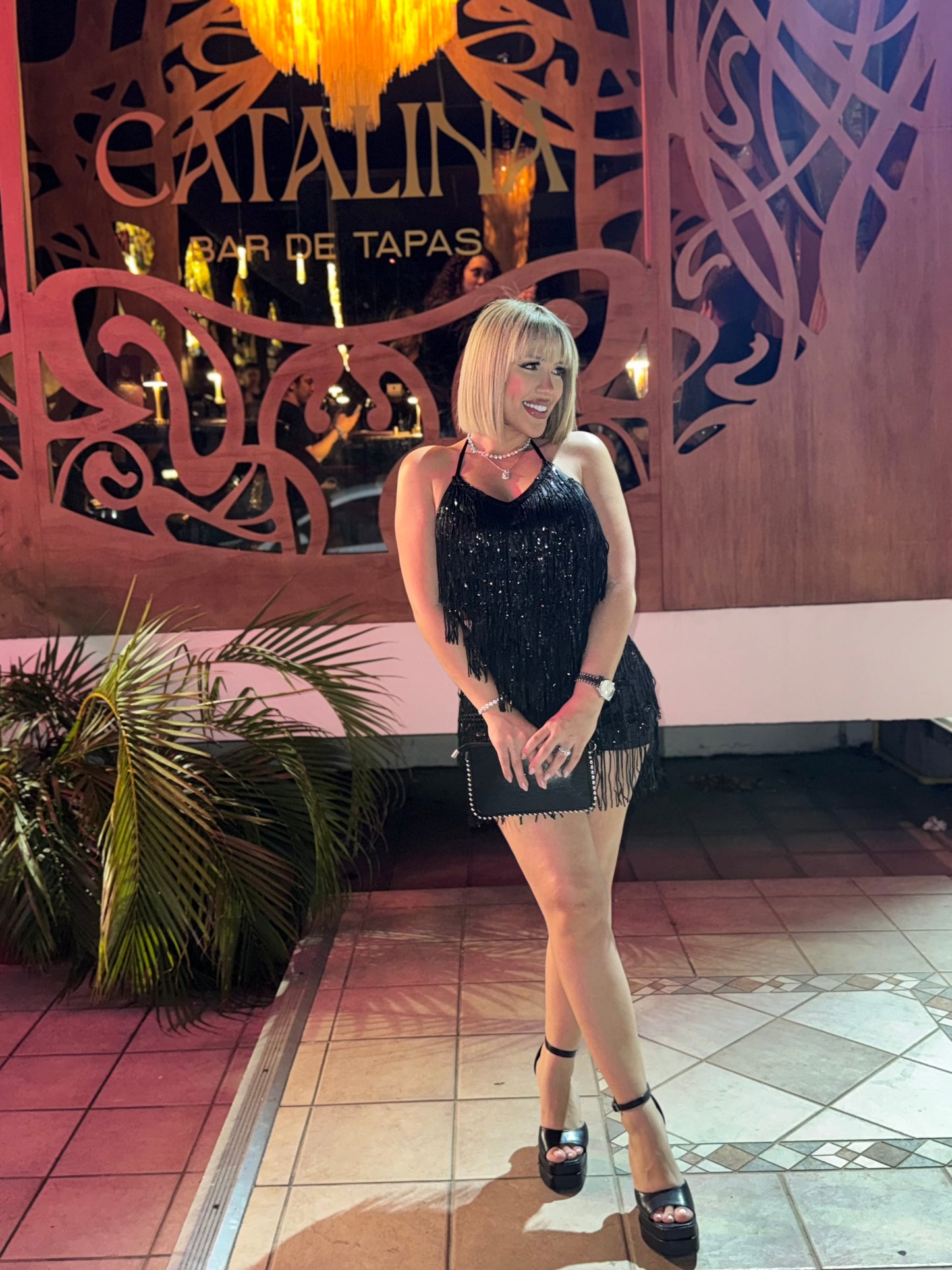 Romper sequins Flecos