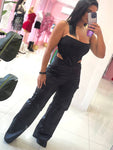 U satin corset