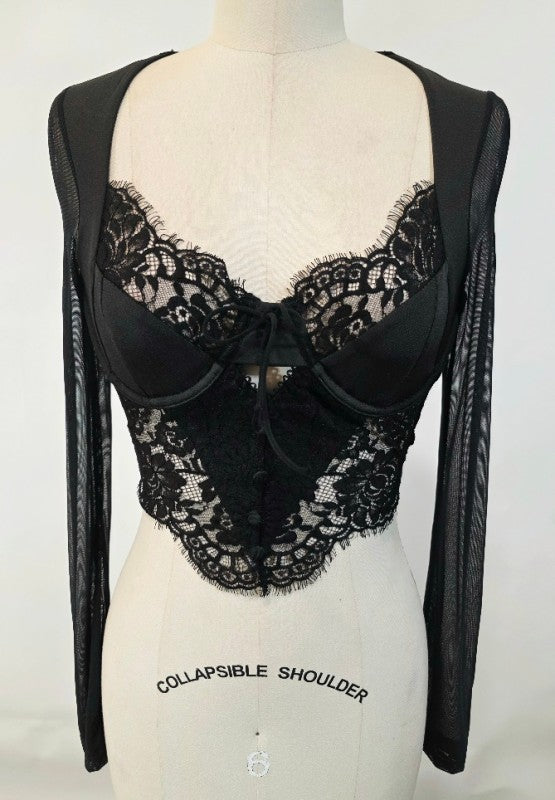 Mesh encaje ML top