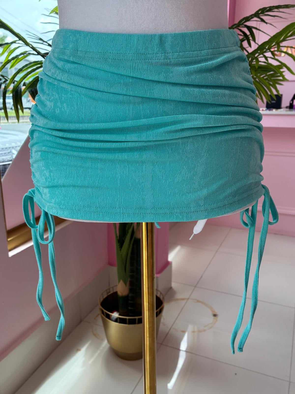 Halter turquesa set