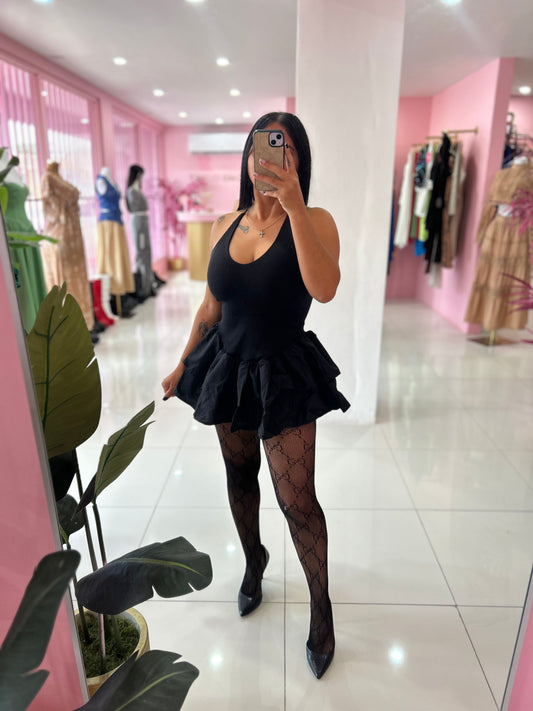 Coquette mini dress