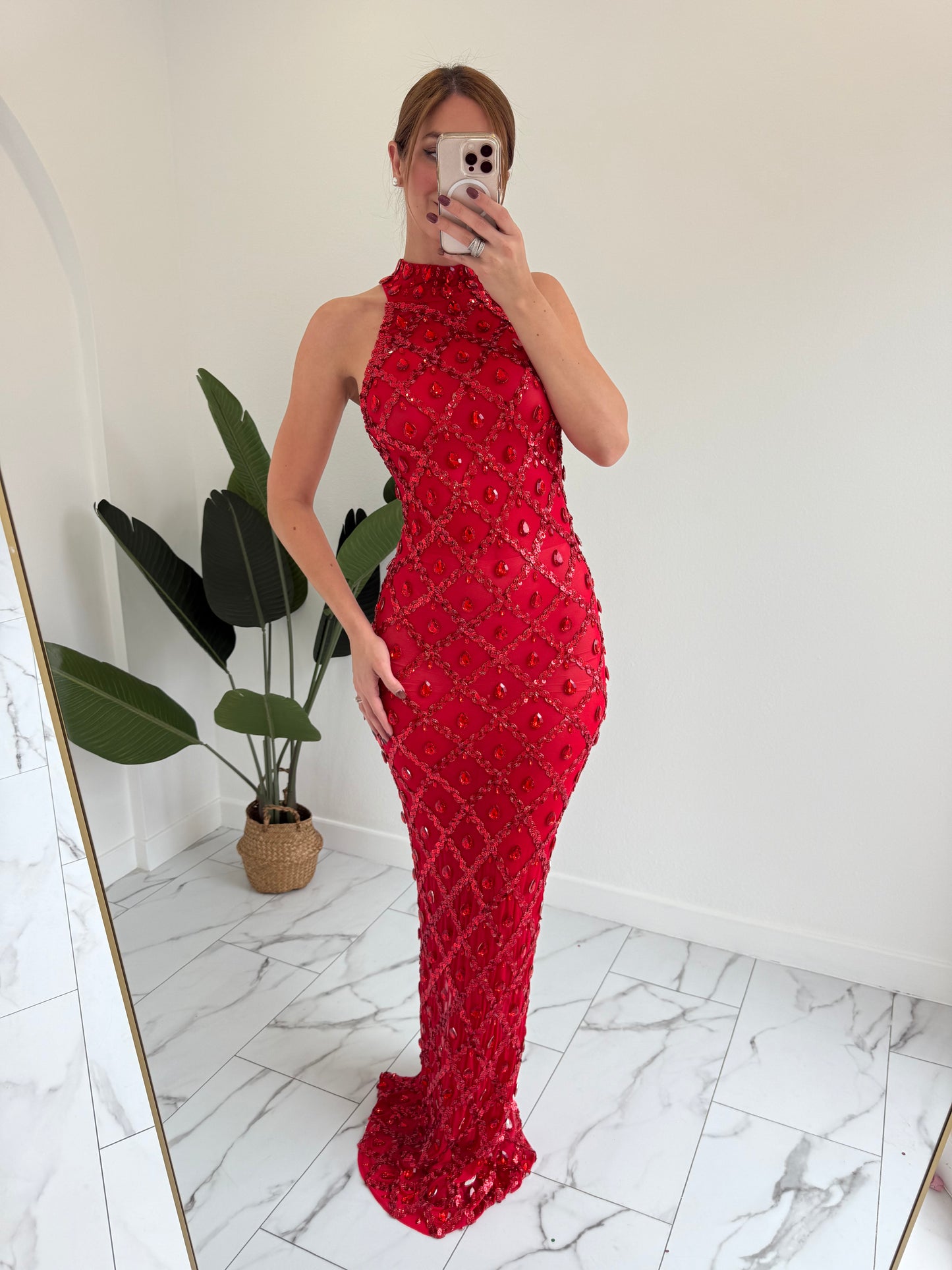 Rhinestone Lux Dress