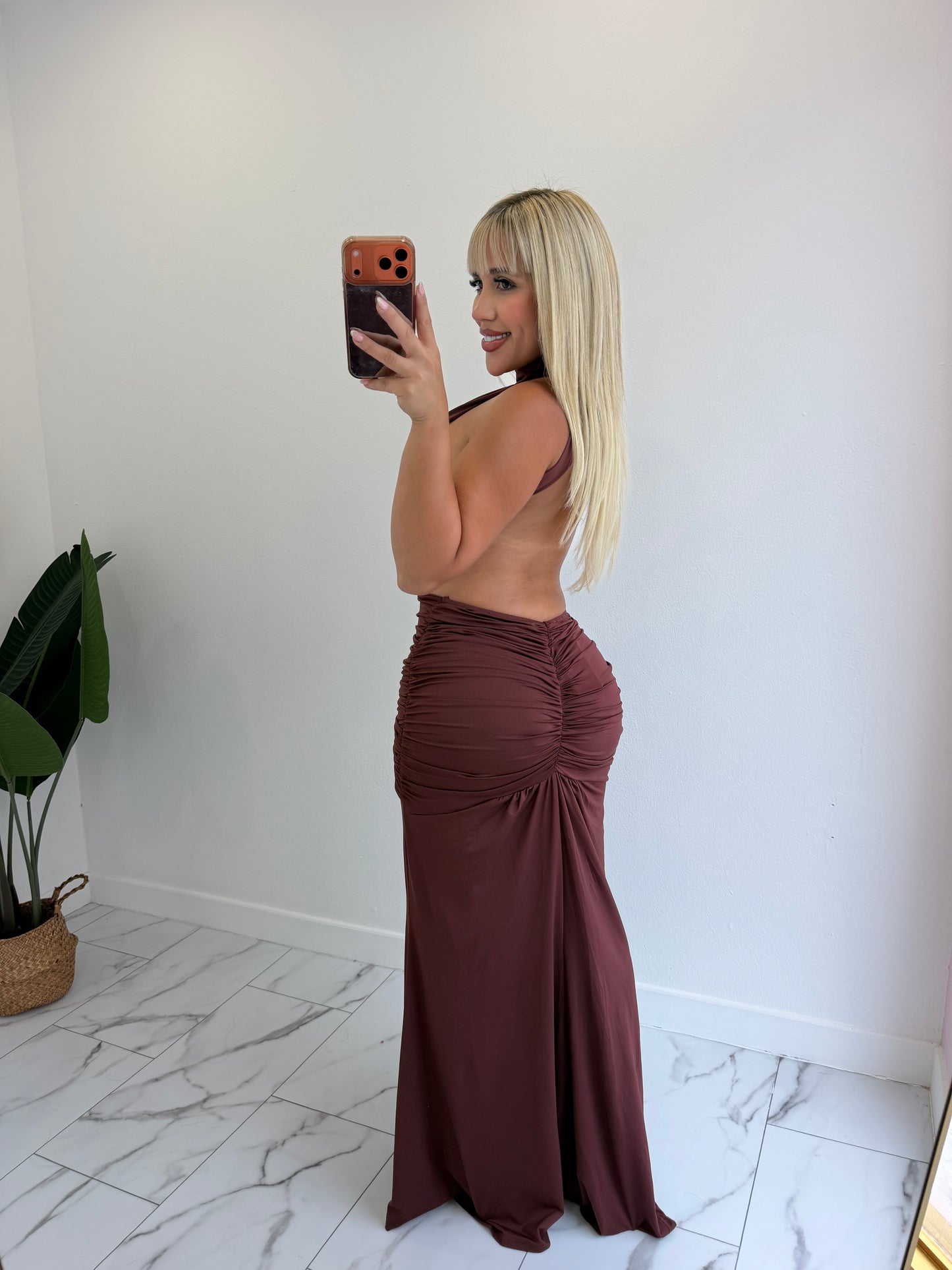 Turtle maxi dress