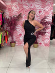 One Shoulder Long Dress