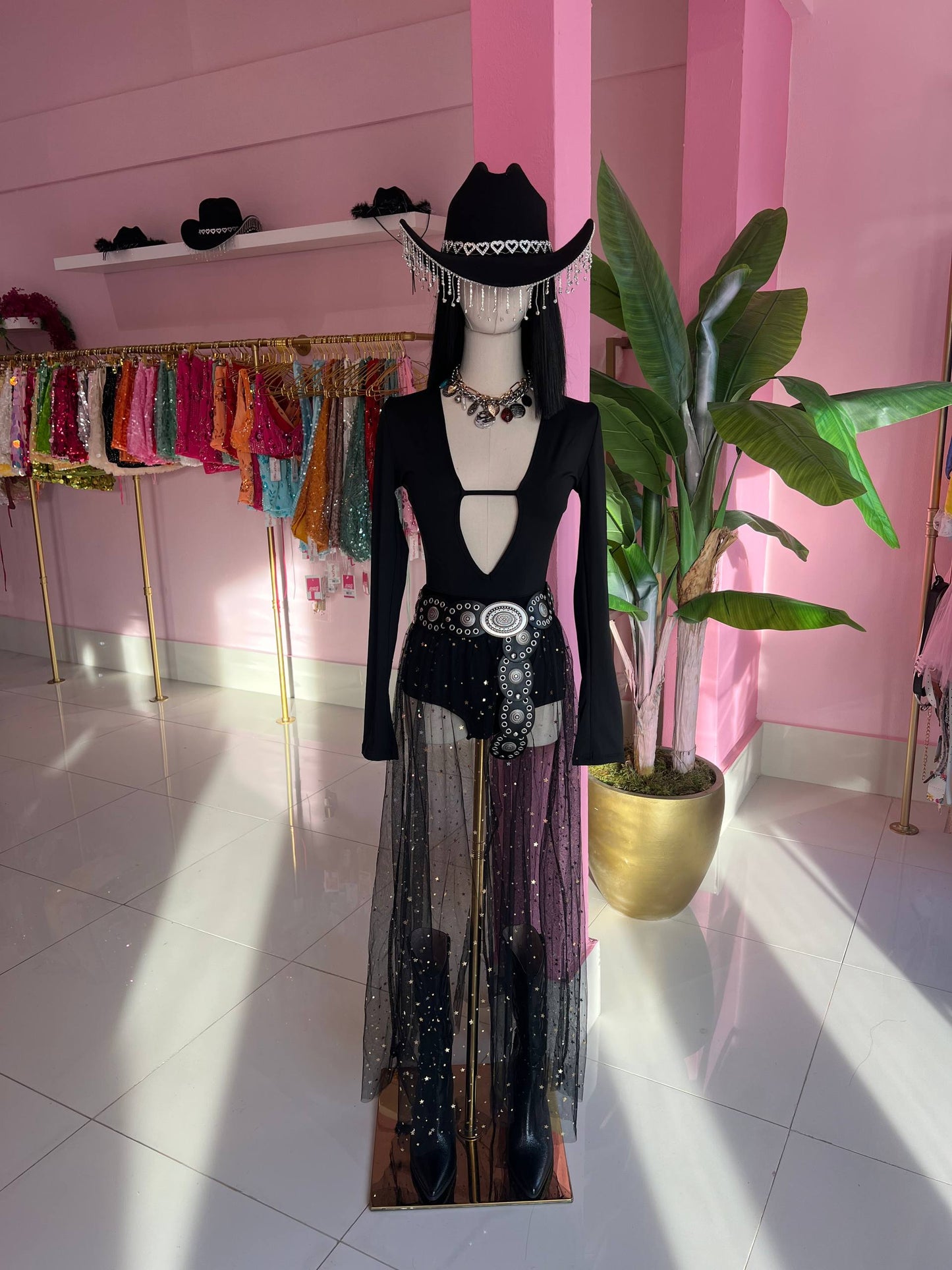 Spandex Body manga larga