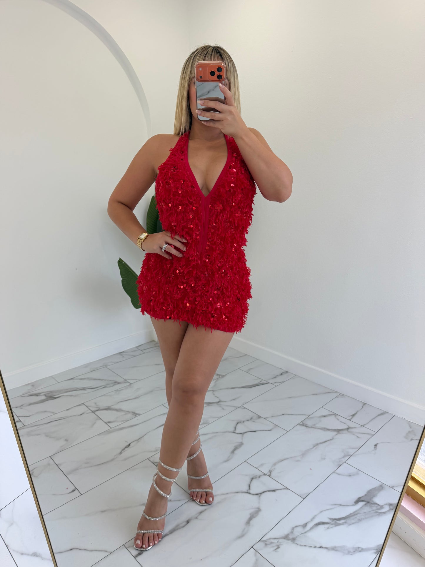 Plumas petit dress