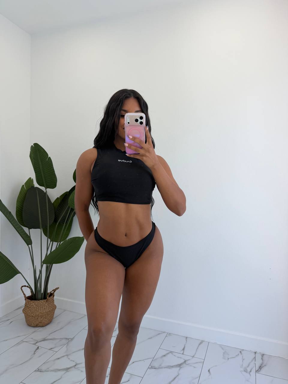 Turtle neck G Swimsuit