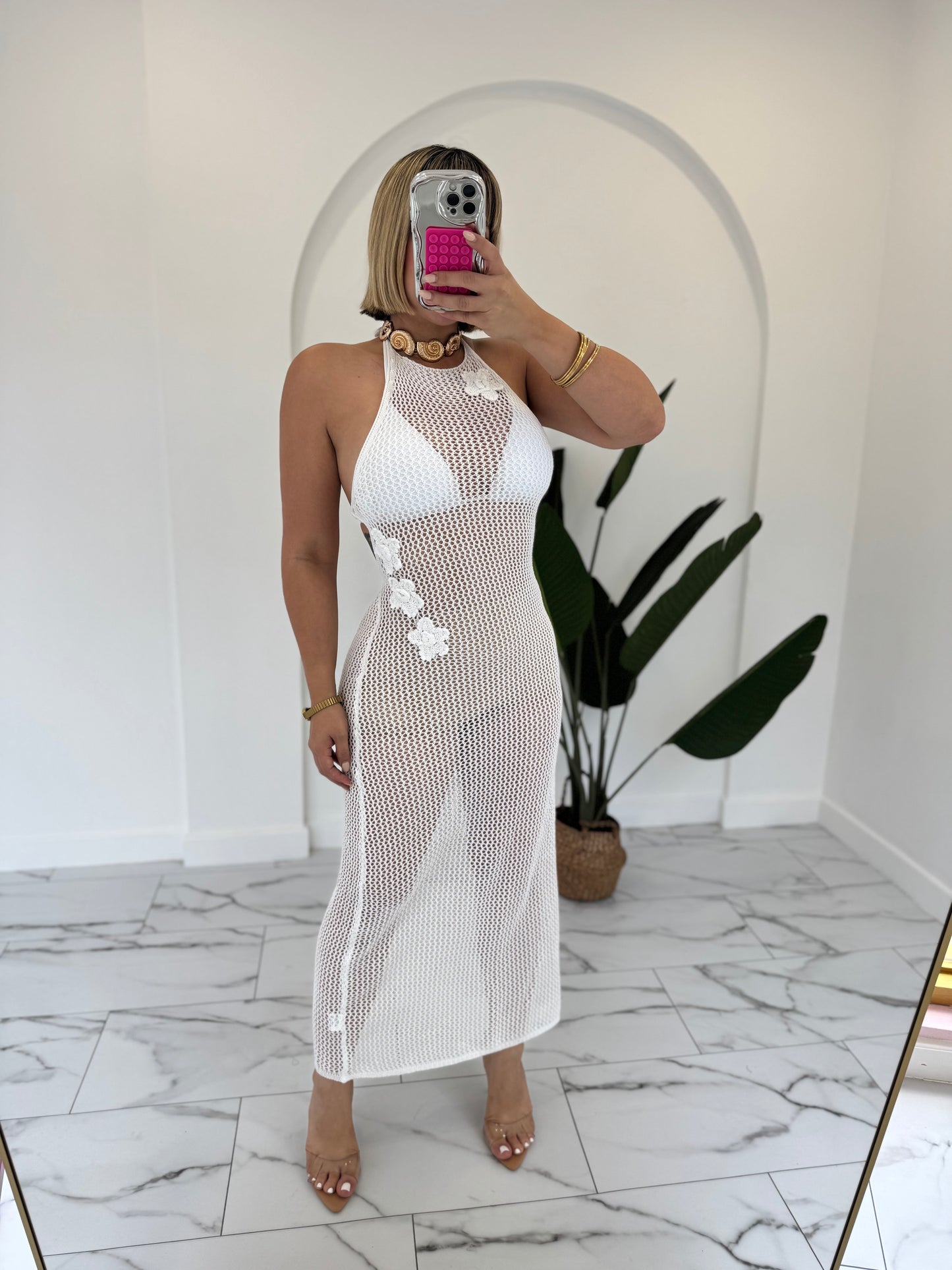 Maxi dress crochet