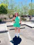 Vestido con pantalon Spandex