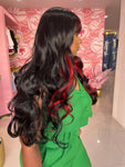 Black Waves Highlights Red