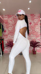Jumpsuit zipper Skinny (espalda descubierta) sport