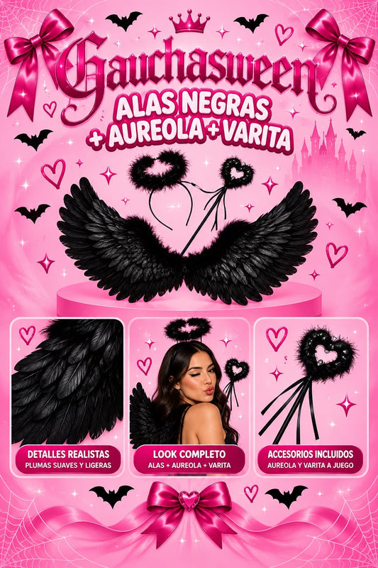 Accesorios Dark Angel (Disfraz)