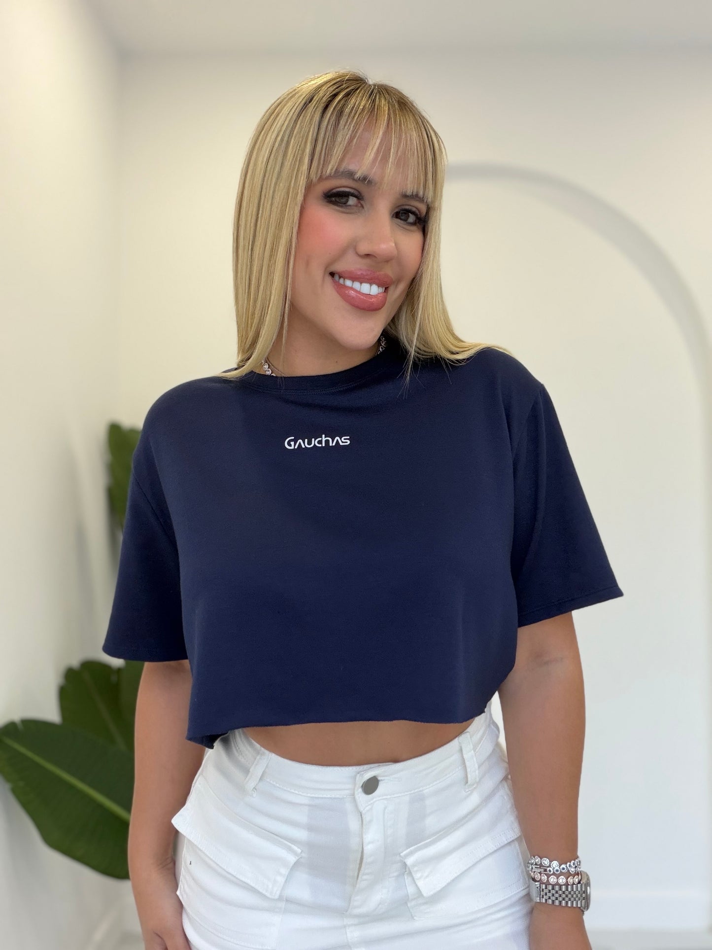 Crop top oversize G