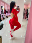 Jumpsuit zipper Skinny (espalda descubierta) sport