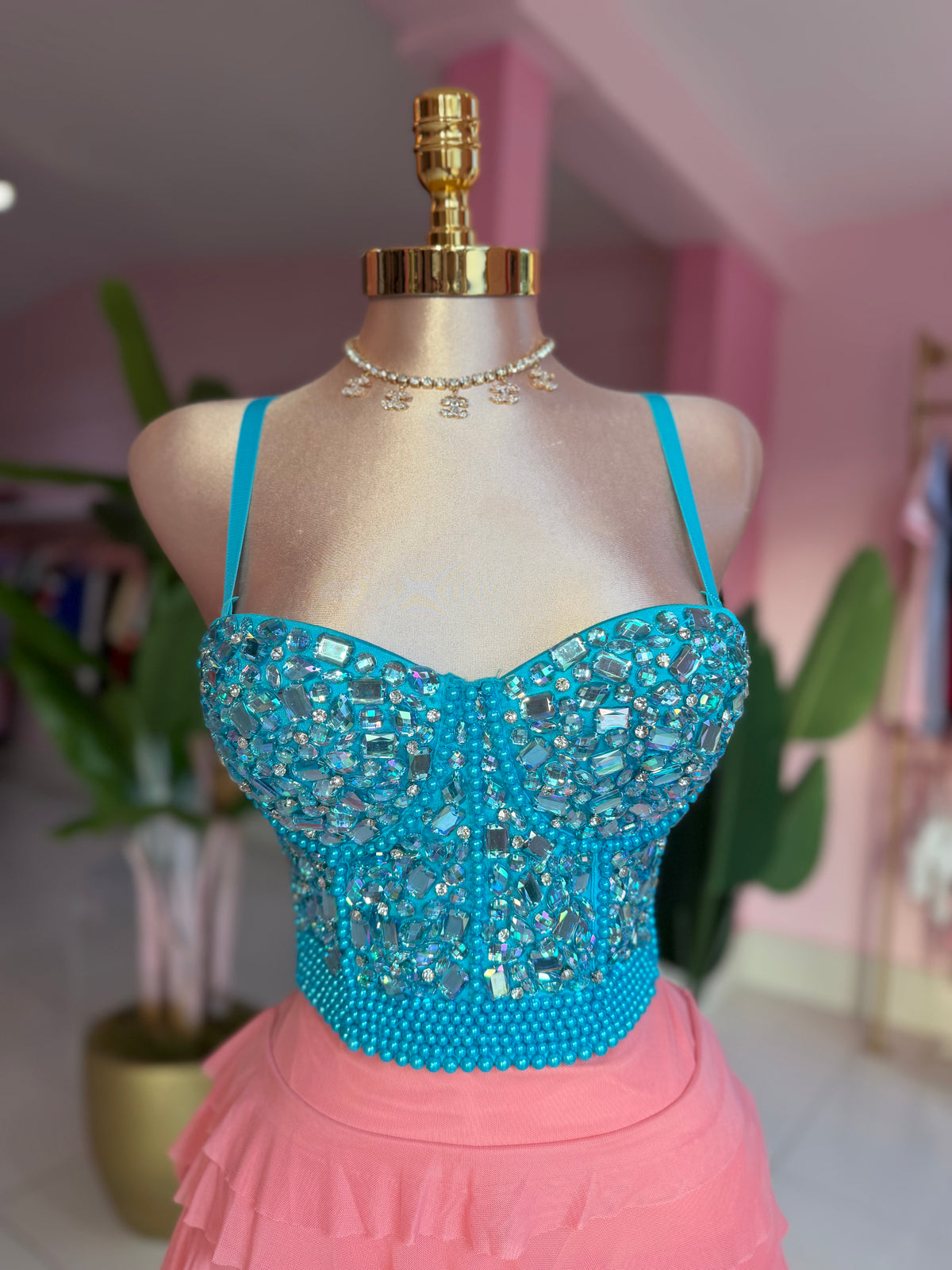 Blue Rhine Corset
