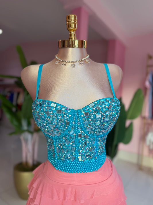 Blue Rhine Corset