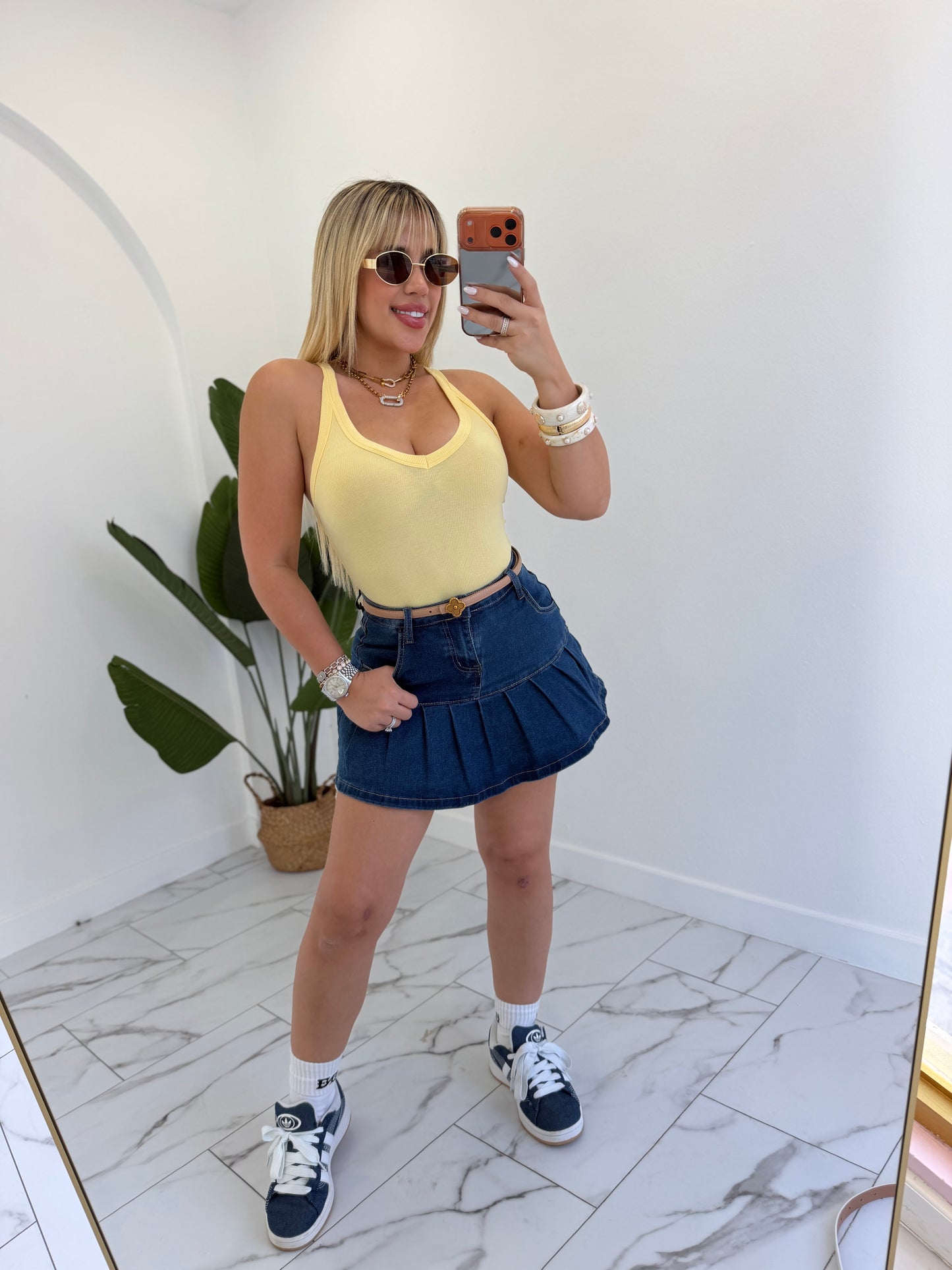 RBD Denim Skort