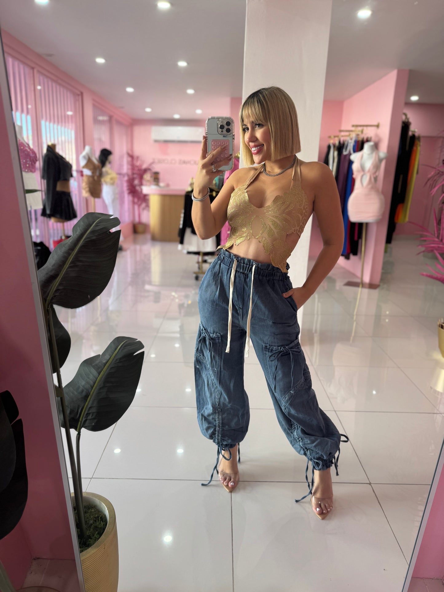 Mariposa nude Top