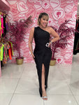 One Shoulder Long Dress