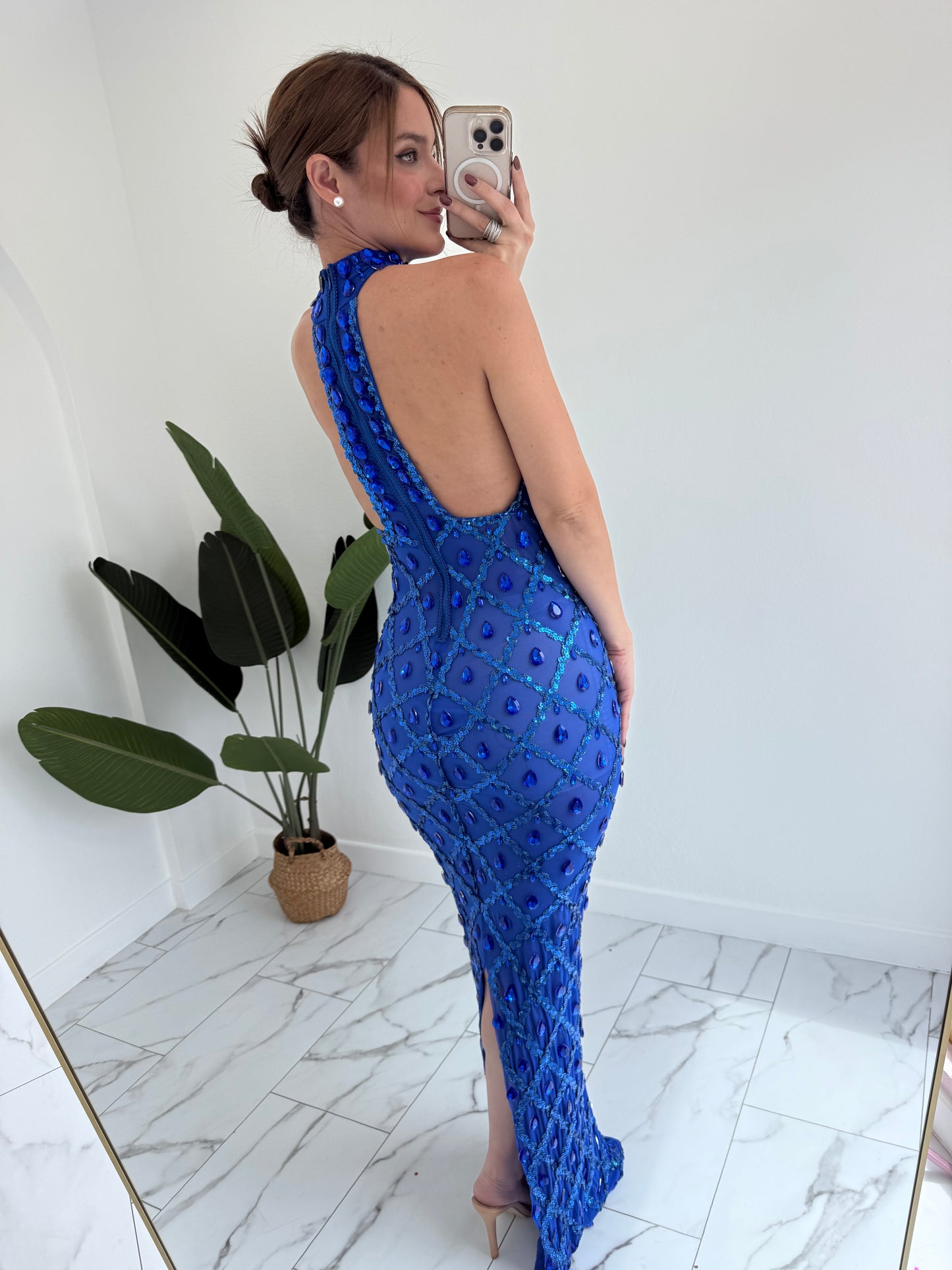 Rhinestone Lux Dress