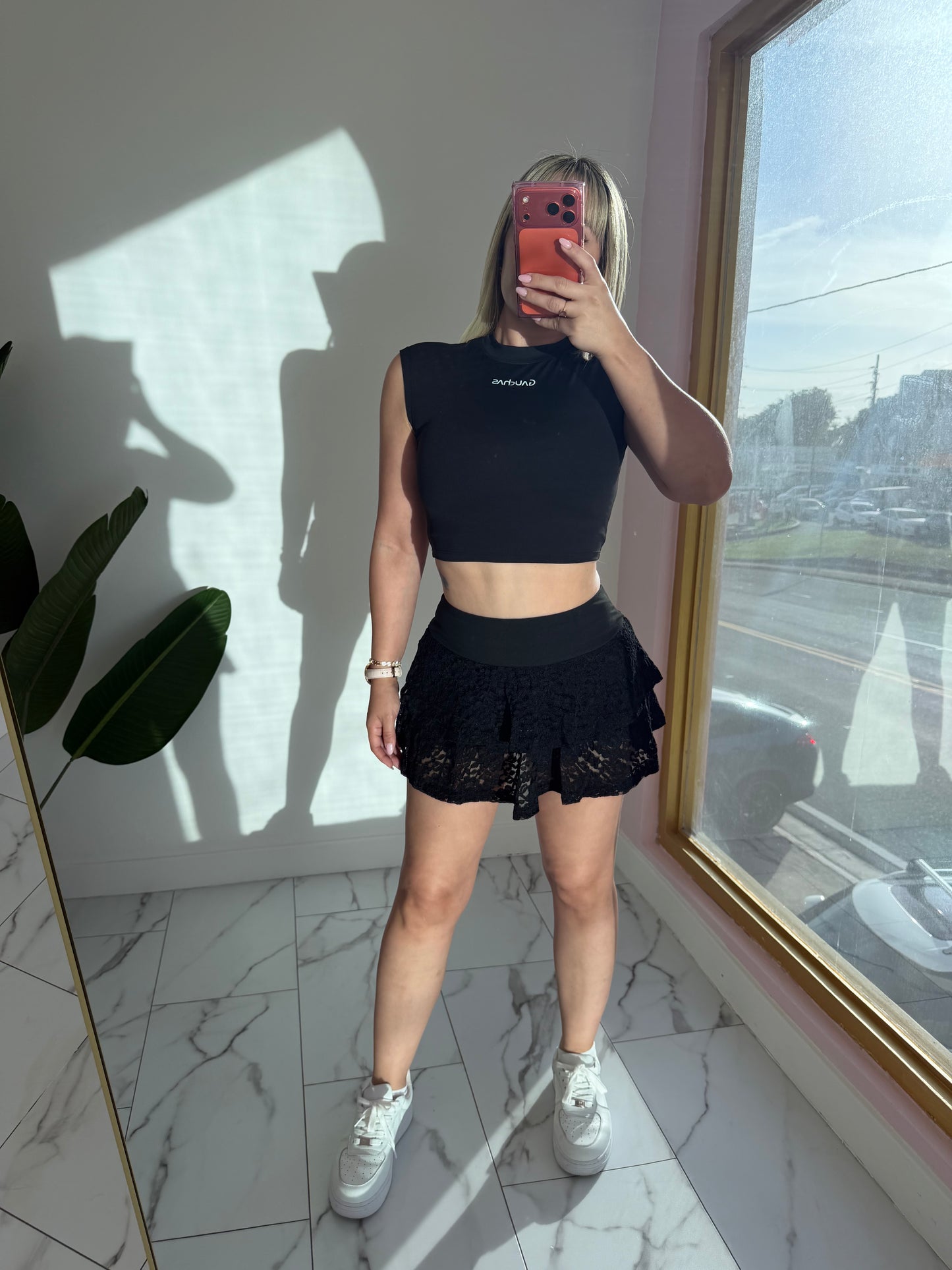Skort Encaje