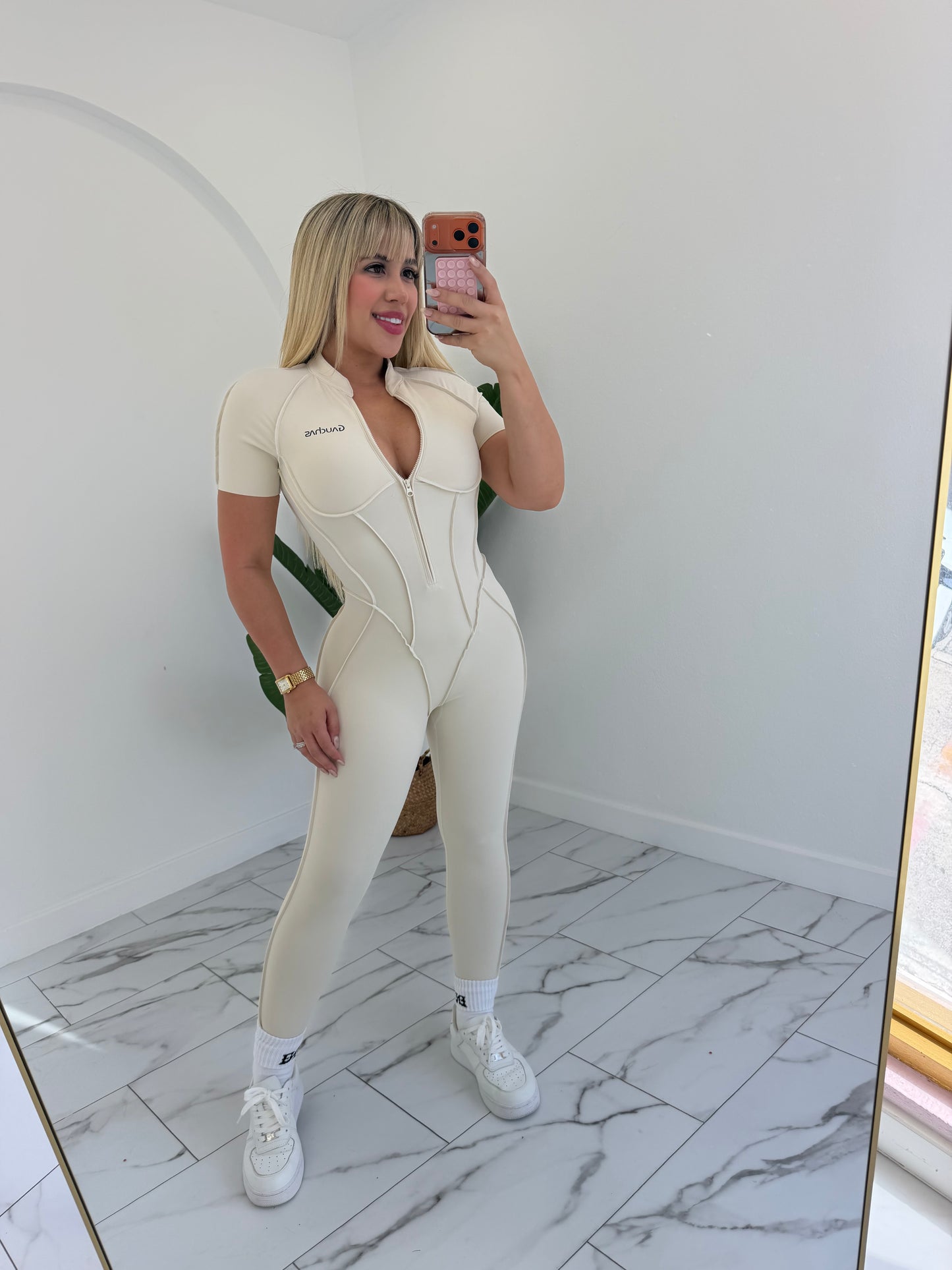 Wonder TShirt Zipper Jumpsuit