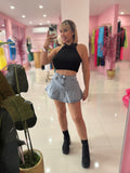 RBD Denim Skort