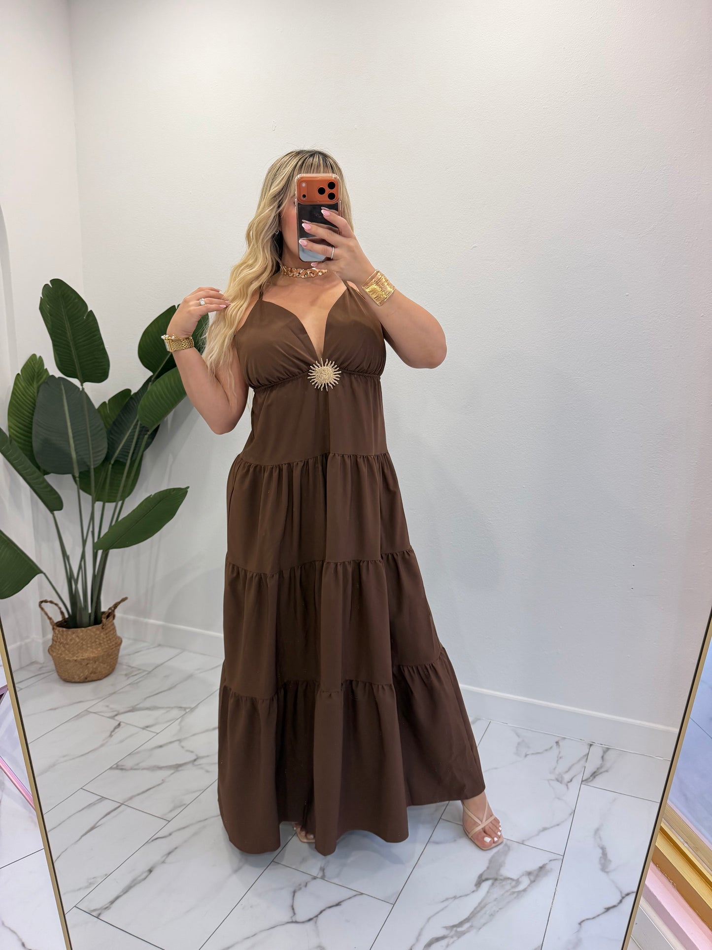Sun maxi dress