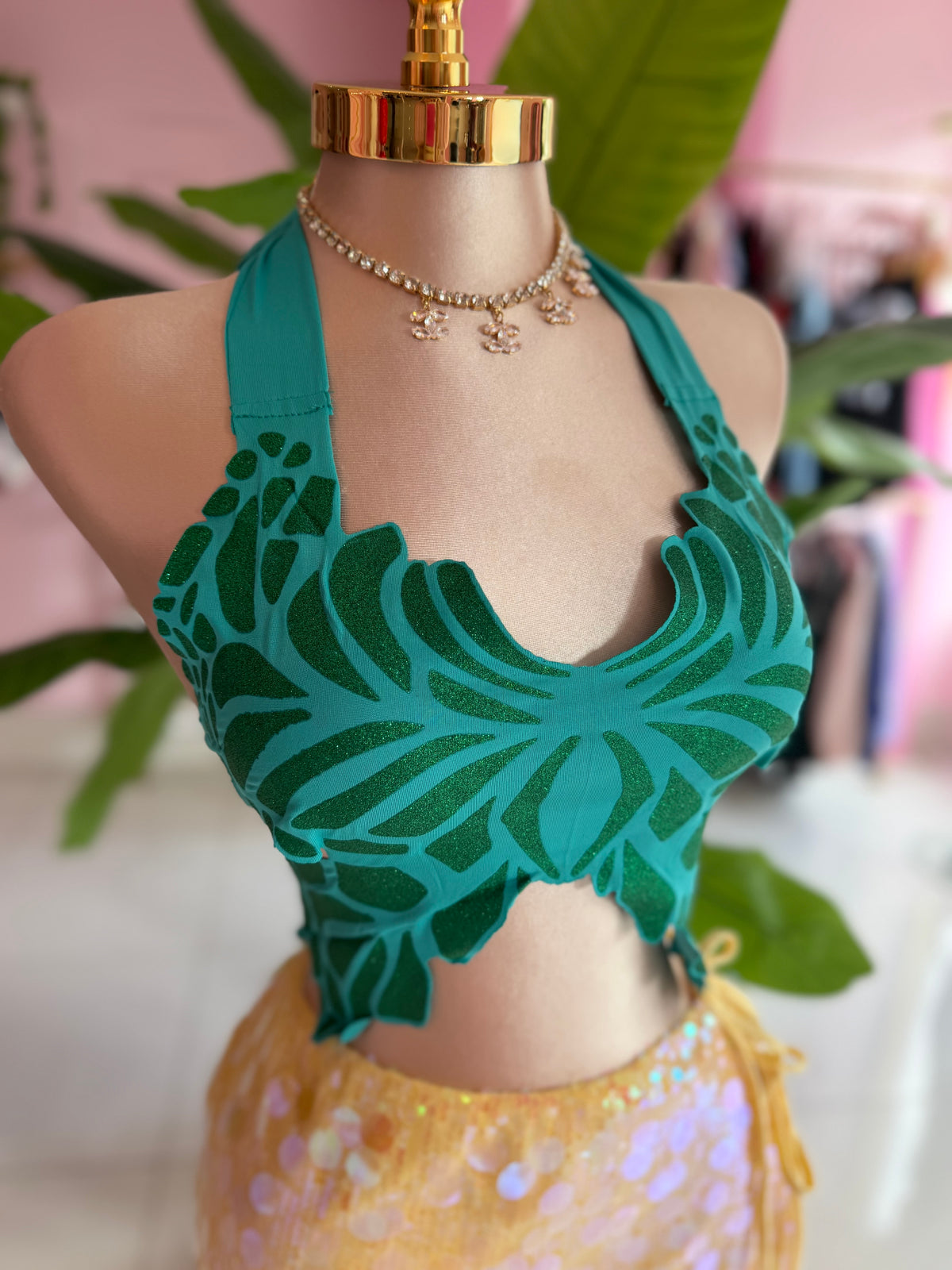 Mariposa seamless top