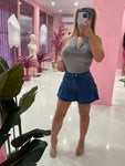 RBD Denim Skort