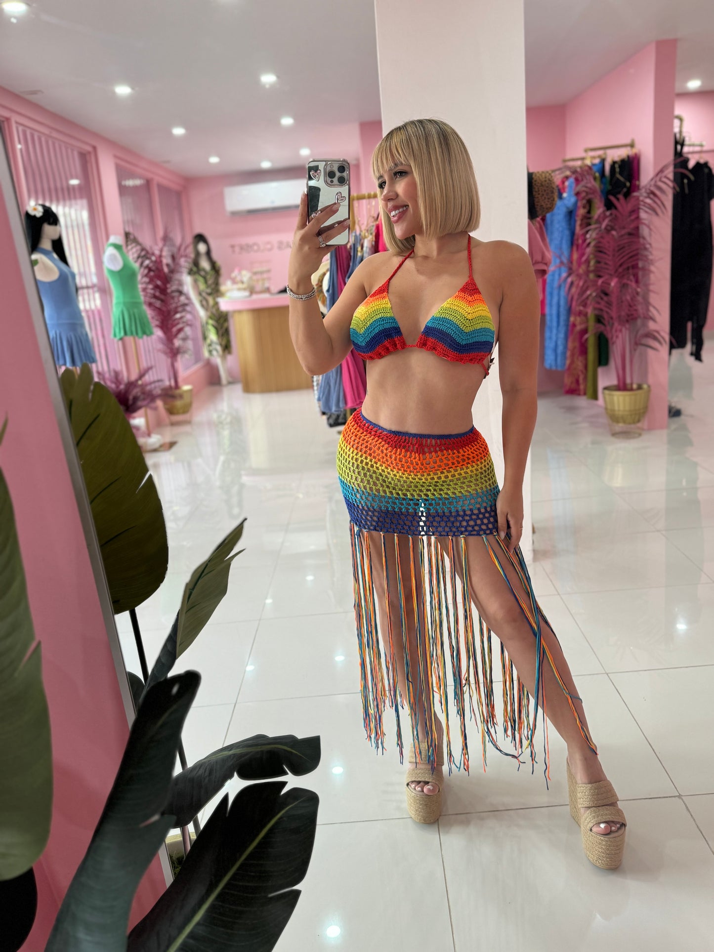 Arcoiris crochet