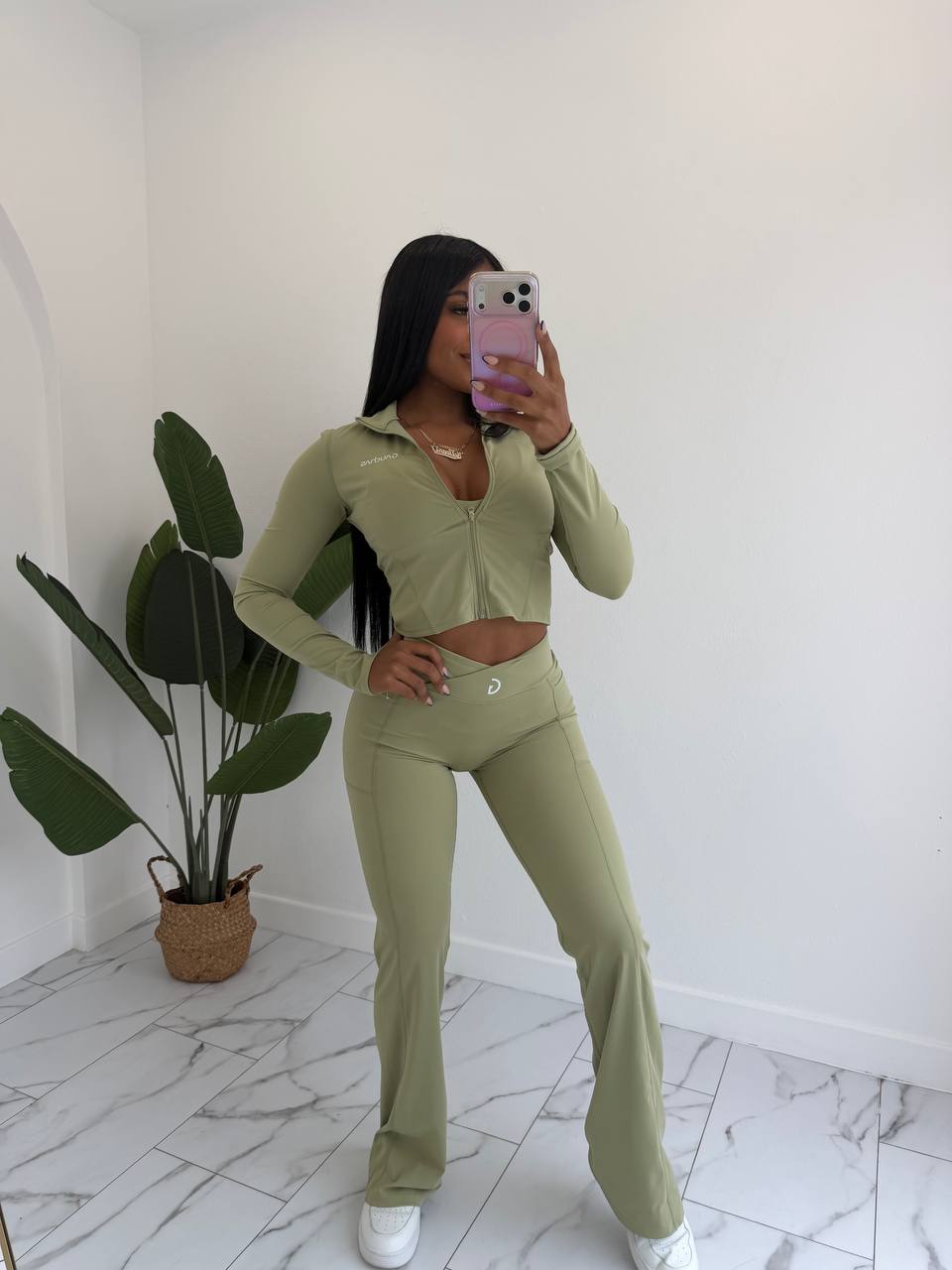 Tri-fit palazzo set