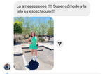 Vestido con pantalon Spandex