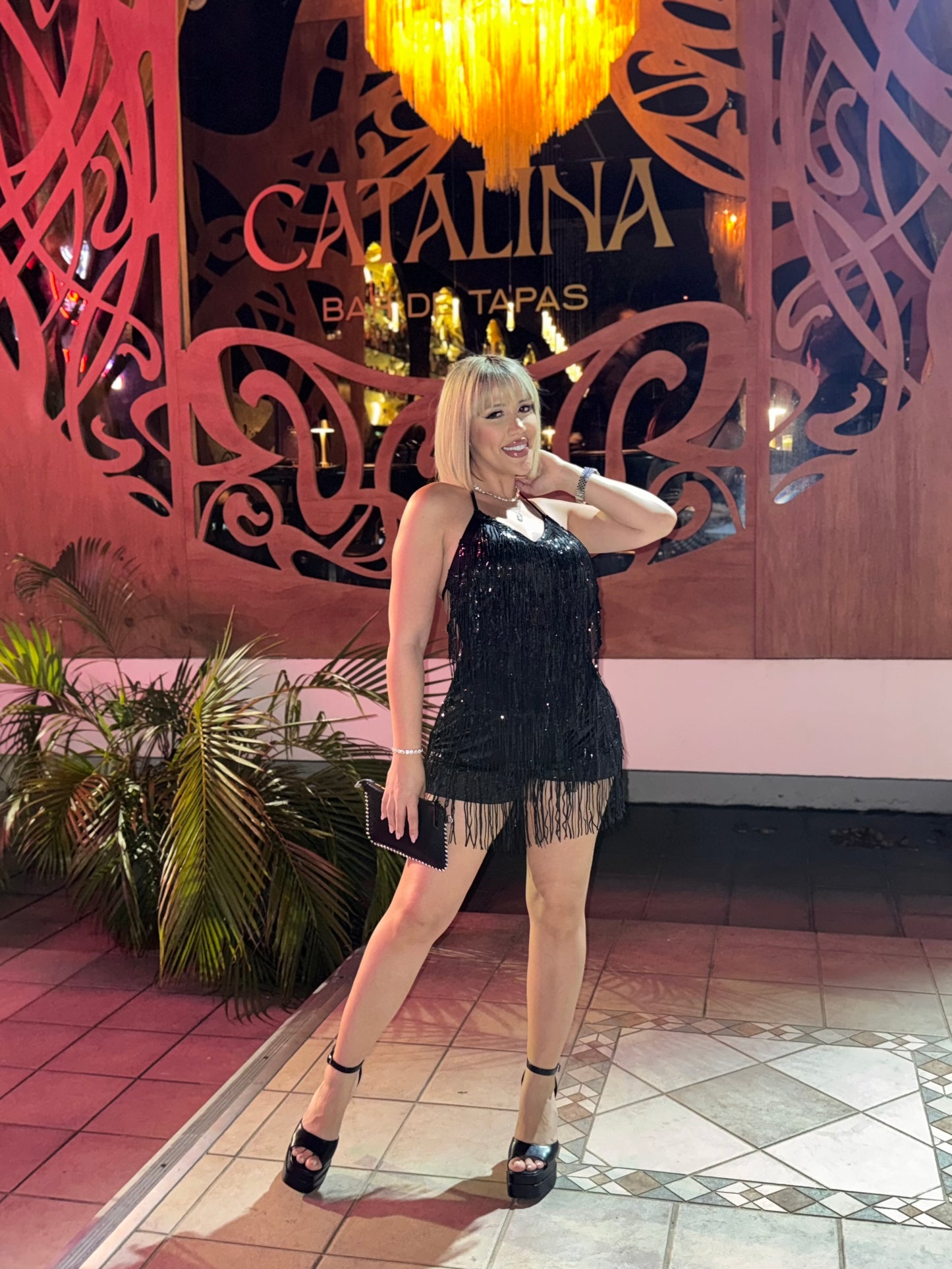 Romper sequins Flecos
