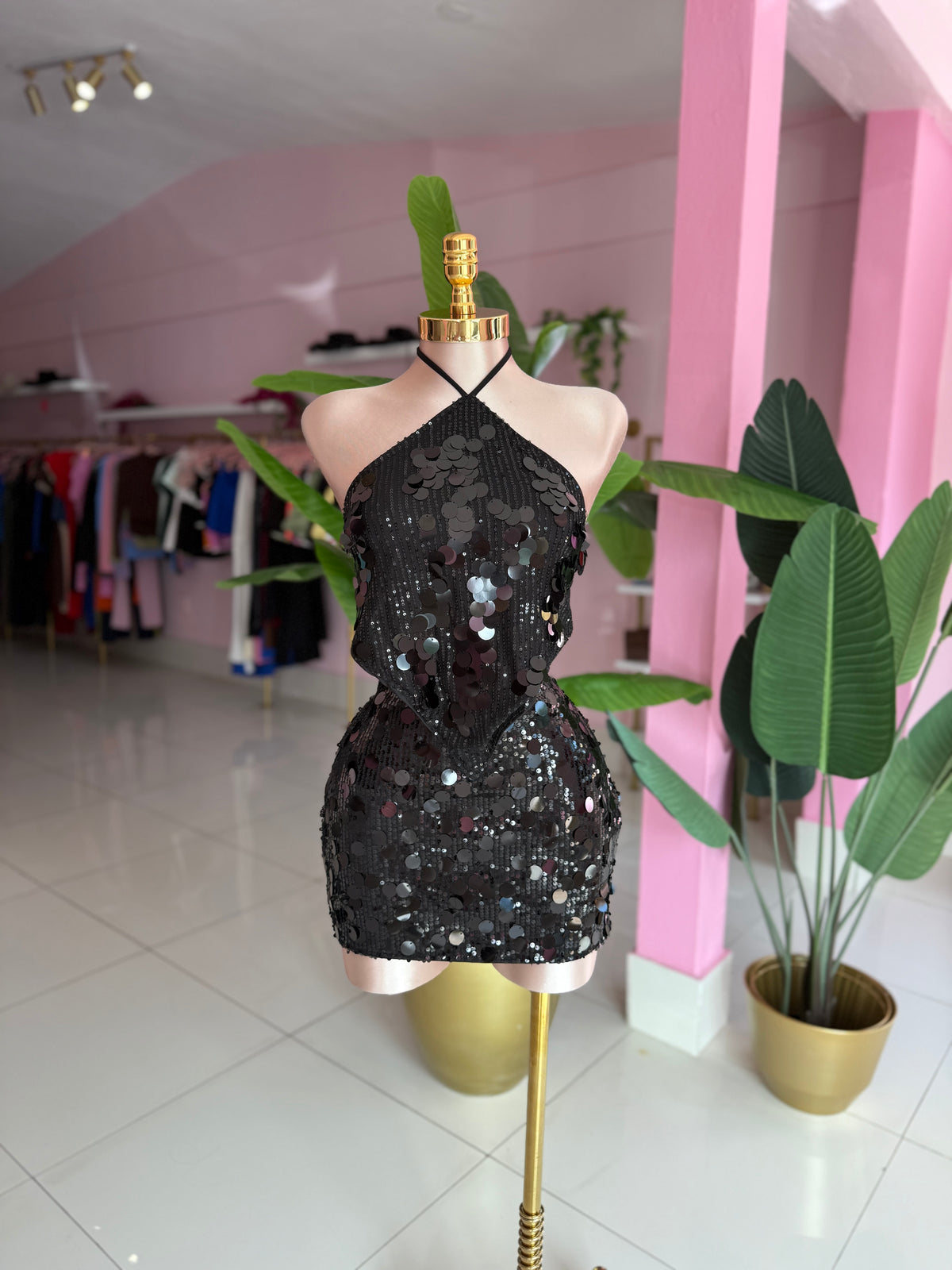Viral Sequins Skirt