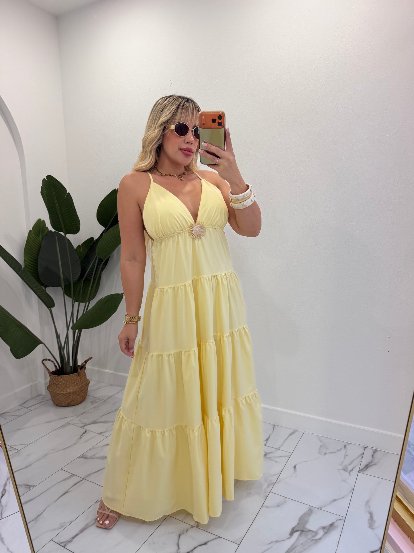 Sun maxi dress