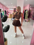 Crop top cuellito sport
