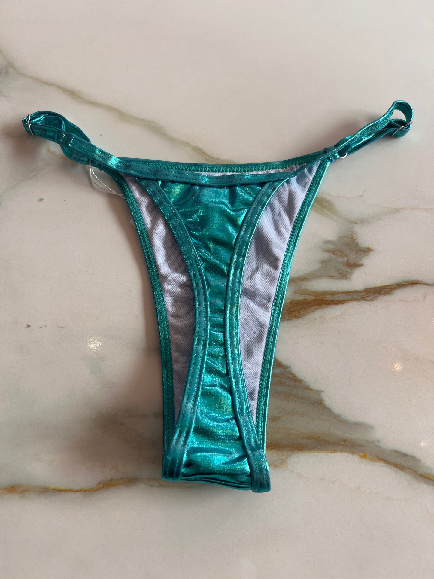 Metallic panty bikini