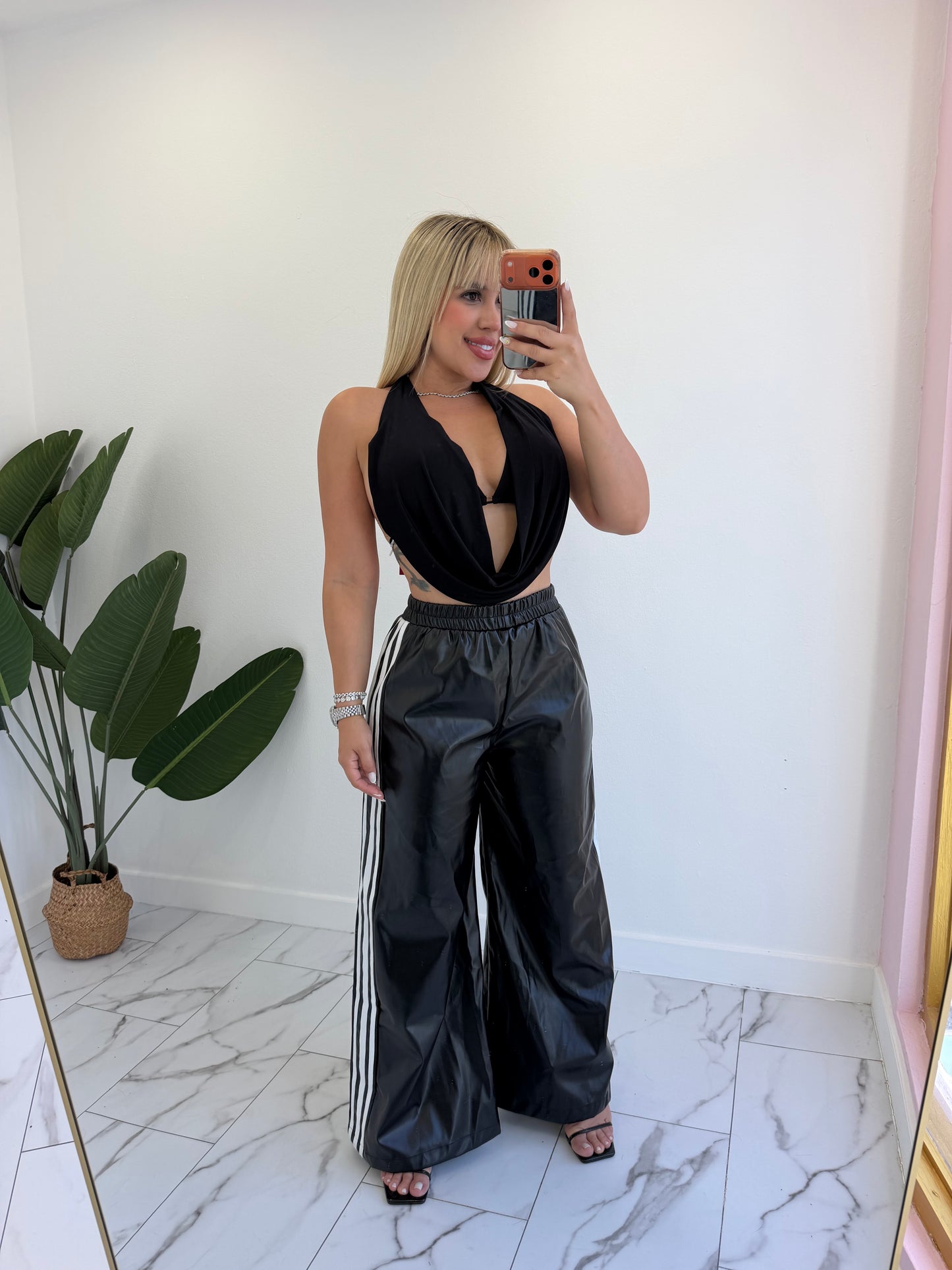 Jogger leather