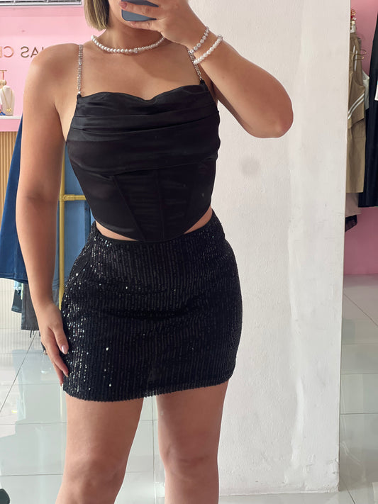 Sequins skirt