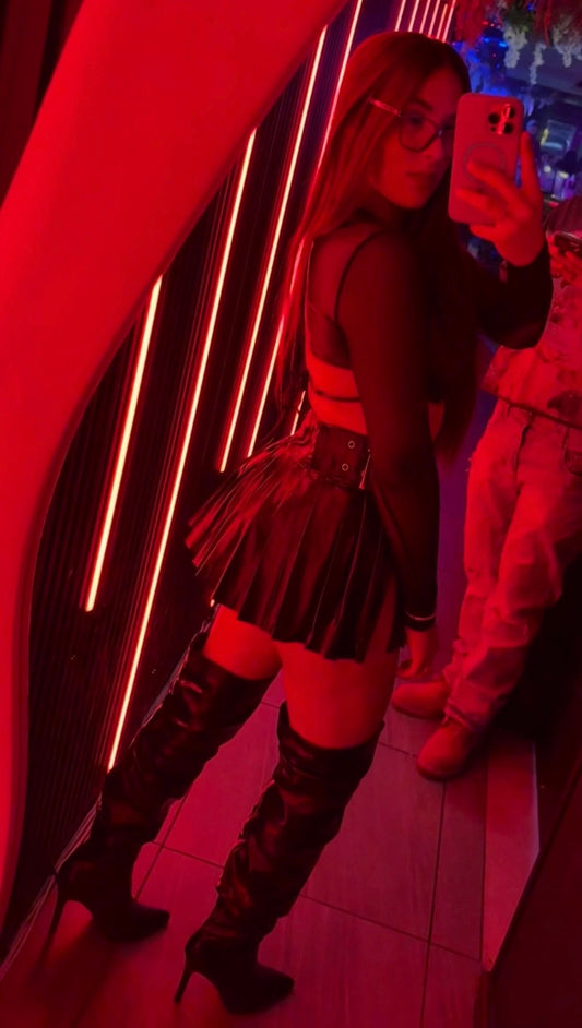 Skirt Leather Rockstar